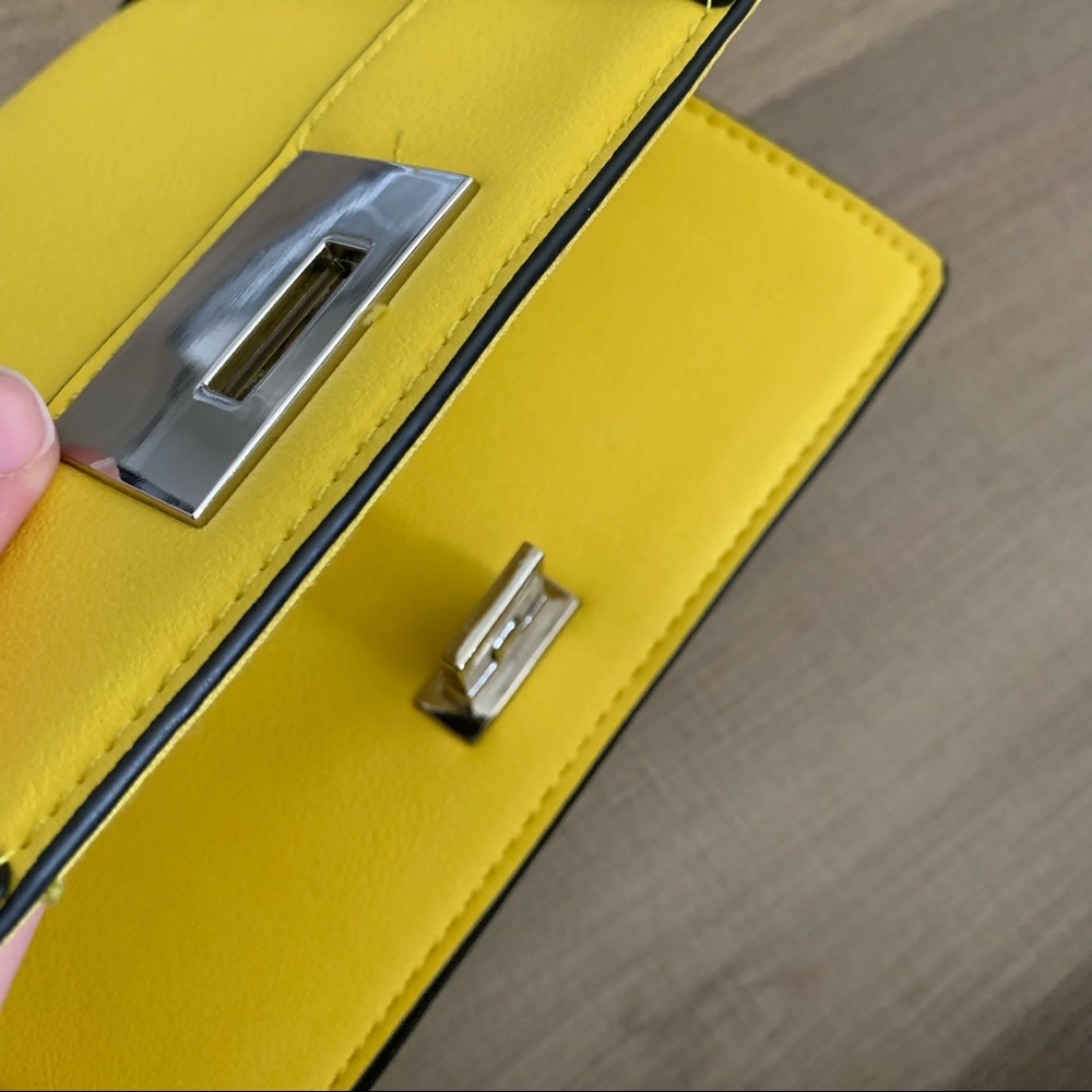 Stradivarius Yellow Purse - Picture 5 of 8